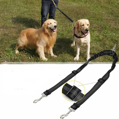 Flaraz - Hondenriem Splitter Voor 2 Honden